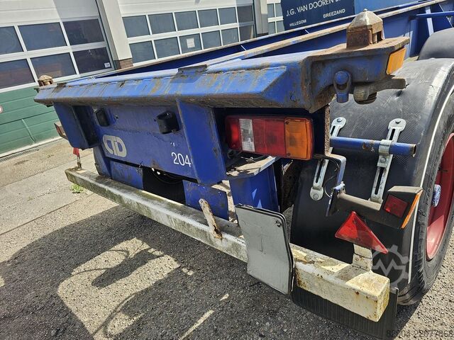 Container transport MKF METALLBAU CS 20 -20 FOOT- CONTAINER CHASSIS -HEAVY DUTY- ...