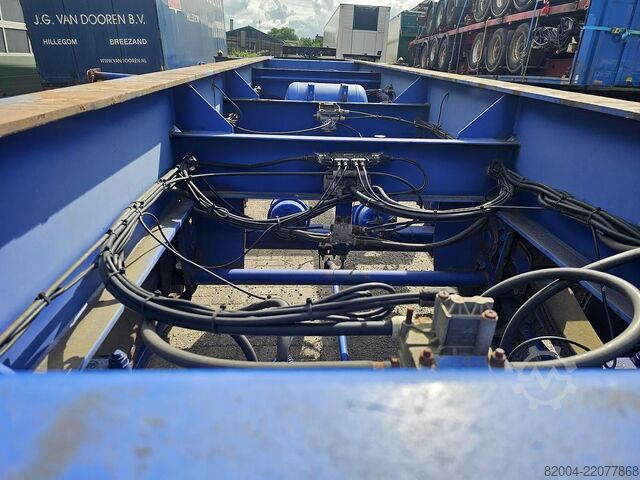 Container transport MKF METALLBAU CS 20 -20 FOOT- CONTAINER CHASSIS -HEAVY DUTY- ...