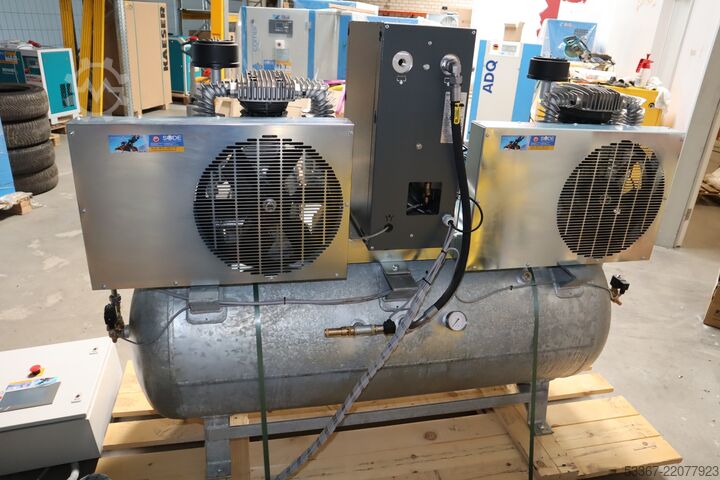 8 kW piston compressor with dryer + tank Renner RIKO 1400/500 M-KT