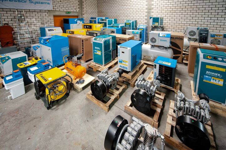8 kW piston compressor with dryer + tank Renner RIKO 1400/500 M-KT