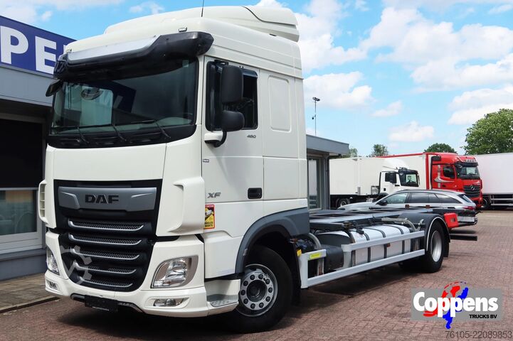 Fahrgestell mit Fahrerhaus DAF XF 480 4x2 Chassis cabine, BDF, Twistlock