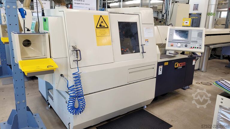 CNC Langdrehautomat Citizen Machinery & Boley Cincom M-12