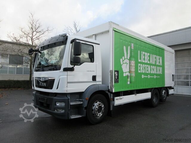 Beverage truck man TGM 26.340 6x2 LL Getränke LBW 3 to AHK