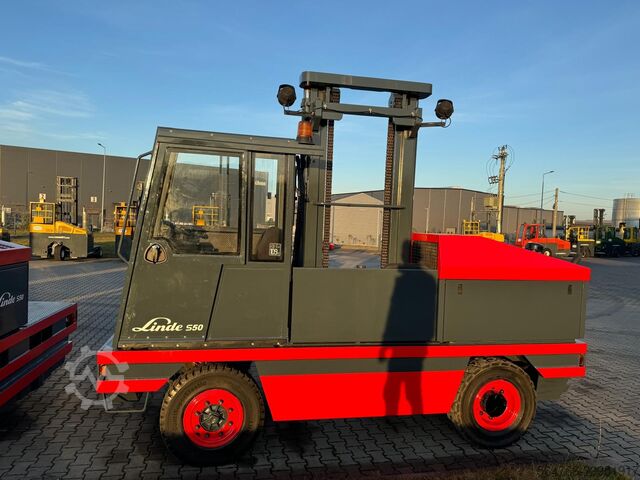 Side loader forklift Linde S50 / Perfect condition