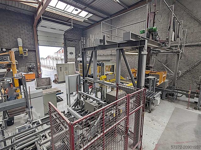 Concrete Slab Press Line Hermetik/Henke 