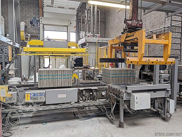 Concrete Slab Press Line Hermetik/Henke 