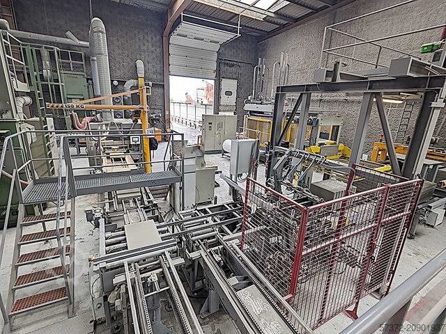 Concrete Slab Press Line Hermetik/Henke 