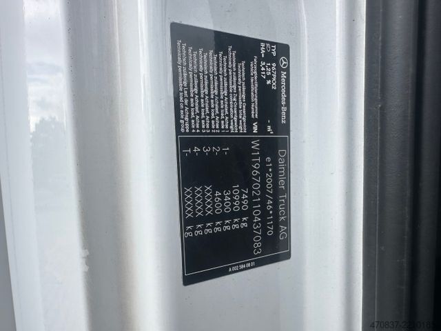 Box van MERCEDES-BENZ Atego 818 / LBW / Klima
