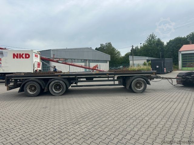 Roll off trailer Reisch REA-24 / Absetzmulden / Plattform 8 m