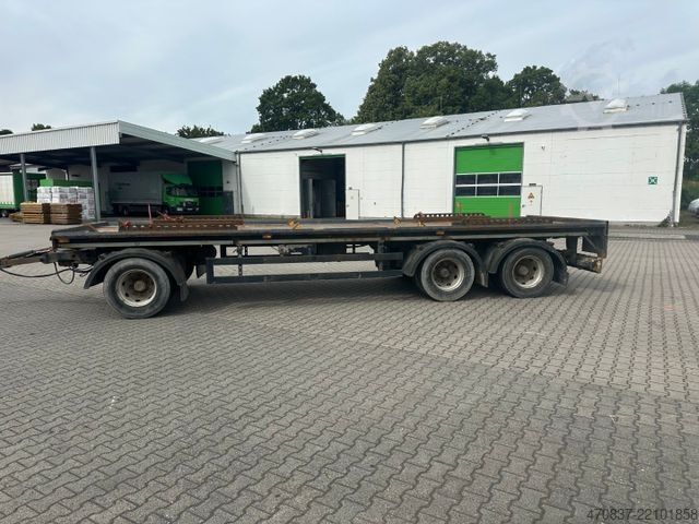 Roll off trailer Reisch REA-24 / Absetzmulden / Plattform 8 m