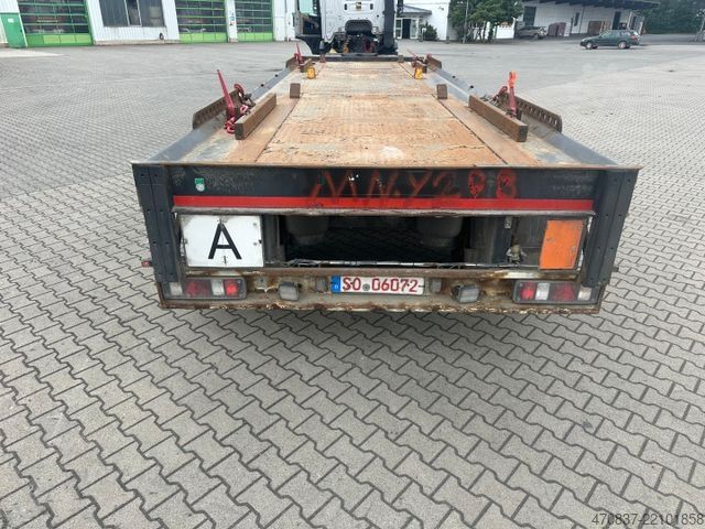 Roll off trailer Reisch REA-24 / Absetzmulden / Plattform 8 m