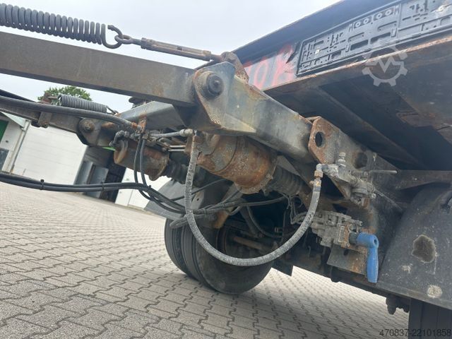 Roll off trailer Reisch REA-24 / Absetzmulden / Plattform 8 m