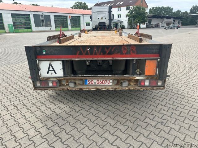 Roll off trailer Reisch REA-24 / Absetzmulden / Plattform 8 m