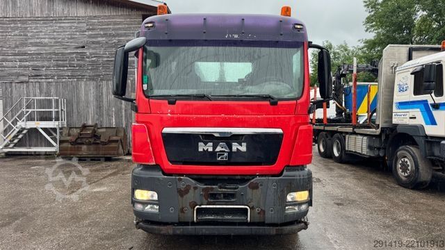 Roll-off tipper truck MAN TGS 26.360 6x2-2 LL Abrollkipper Euro 4 Bj 2008