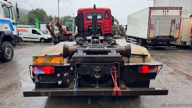 Roll-off tipper truck MAN TGS 26.360 6x2-2 LL Abrollkipper Euro 4 Bj 2008
