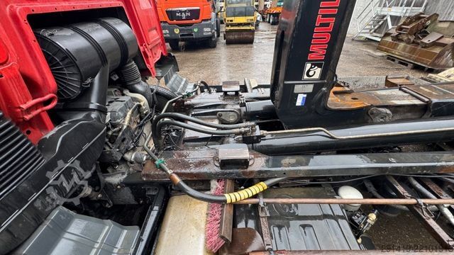 Roll-off tipper truck MAN TGS 26.360 6x2-2 LL Abrollkipper Euro 4 Bj 2008