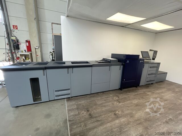 Digitaldruckmaschine Konica Minolta AccurioPress C6085 incl. Fiery, IQ-501, Paperdeck