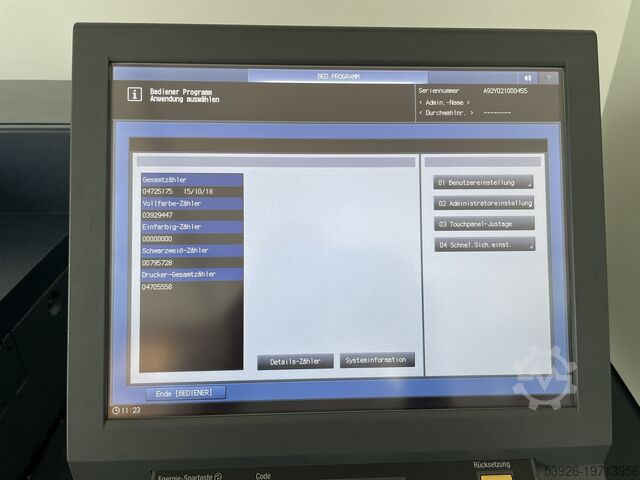 Digitaldruckmaschine Konica Minolta AccurioPress C6085 incl. Fiery, IQ-501, Paperdeck