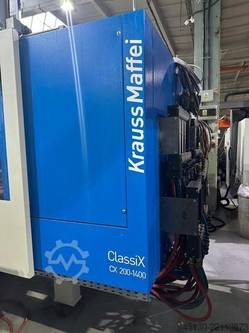 Injection molding machine Krauss Maffei KM 200-1400 CX