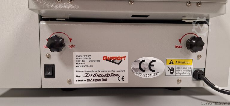Card cutter Dumor Digicard D 700