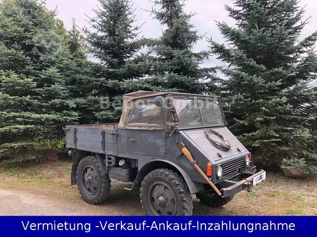 Pick-up van MERCEDES-BENZ Damlier-Benz U 25 -Unimog -Cabrio-H Kennzeichen