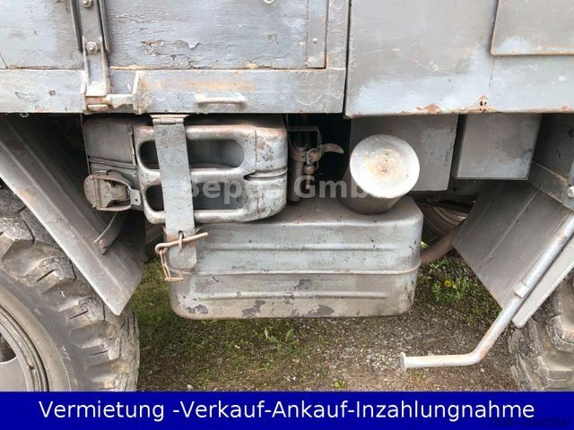 Pick-up van MERCEDES-BENZ Damlier-Benz U 25 -Unimog -Cabrio-H Kennzeichen