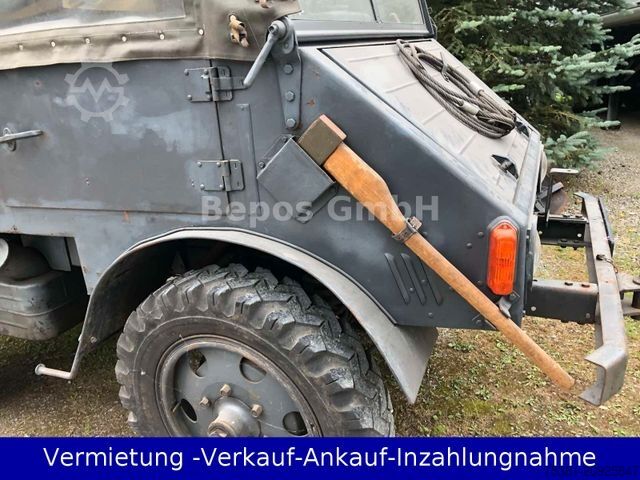Pick-up van MERCEDES-BENZ Damlier-Benz U 25 -Unimog -Cabrio-H Kennzeichen
