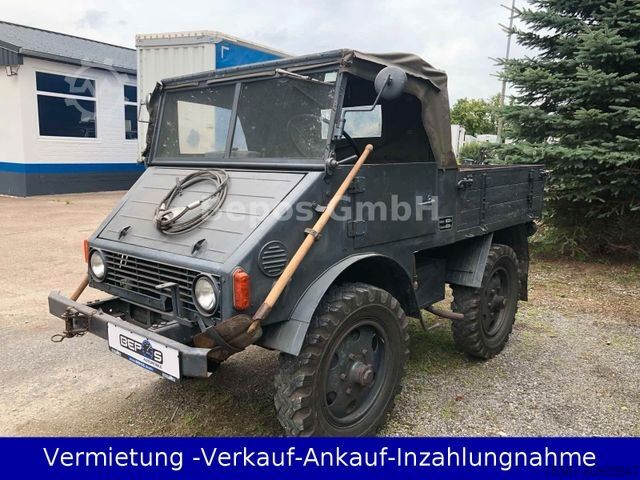 Pick-up van MERCEDES-BENZ Damlier-Benz U 25 -Unimog -Cabrio-H Kennzeichen