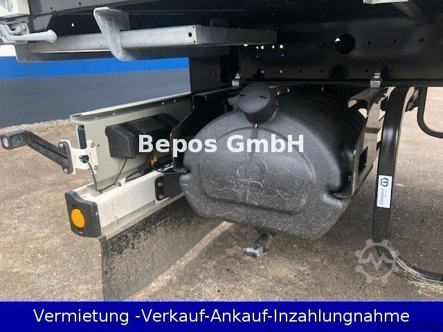 Open semitrailer with tarp KRONE SD - Profi Liner-PK-SAF-Bordwandsieder-Rungen