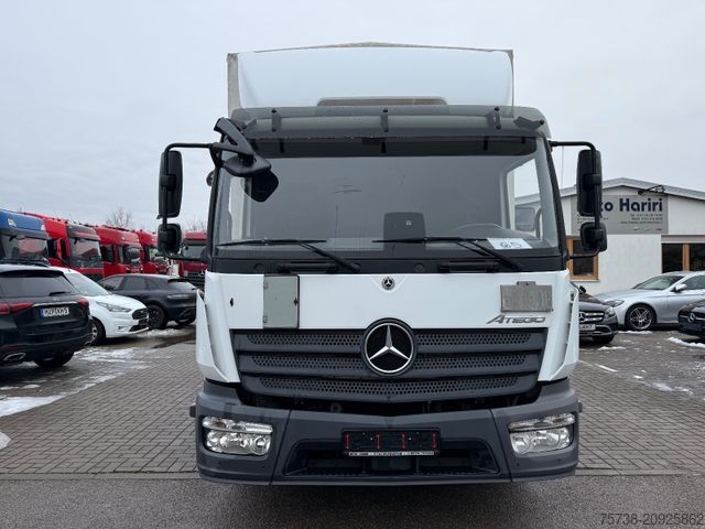 Curtain sider van MERCEDES-BENZ Atego 818 L Pritsche+Plane+LBW/Klima/EURO6D