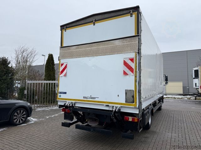 Curtain sider van MERCEDES-BENZ Atego 818 L Pritsche+Plane+LBW/Klima/EURO6D