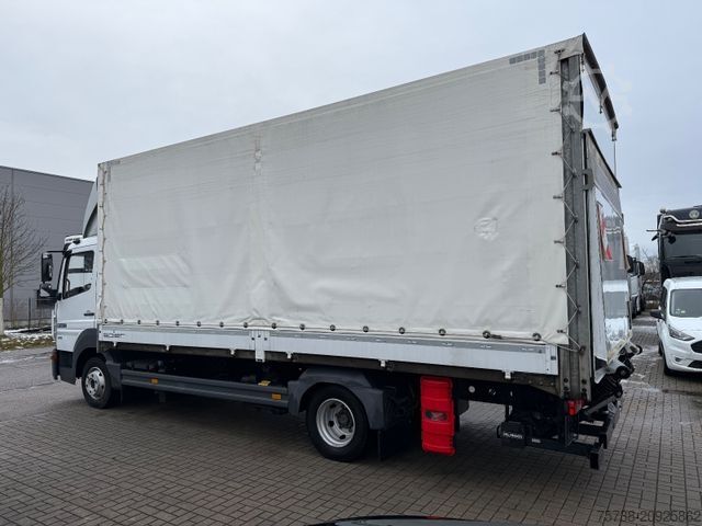 Curtain sider van MERCEDES-BENZ Atego 818 L Pritsche+Plane+LBW/Klima/EURO6D