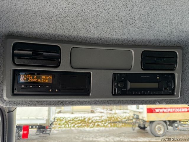 Curtain sider van MERCEDES-BENZ Atego 818 Pritsche+Plane+Edscha+LBW/Klima/EURO6D