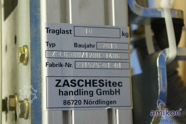 Handling equipment for instrument panels ZASCHESitec FPM 10 GP 10