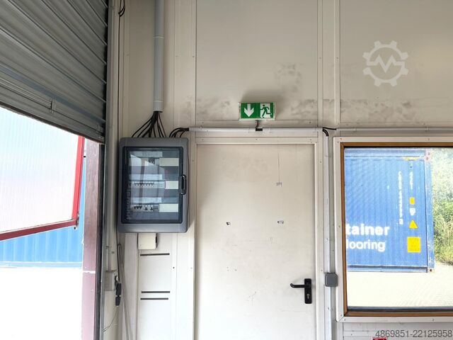 Workshop container  Werkstatt Garage Container Büro Office