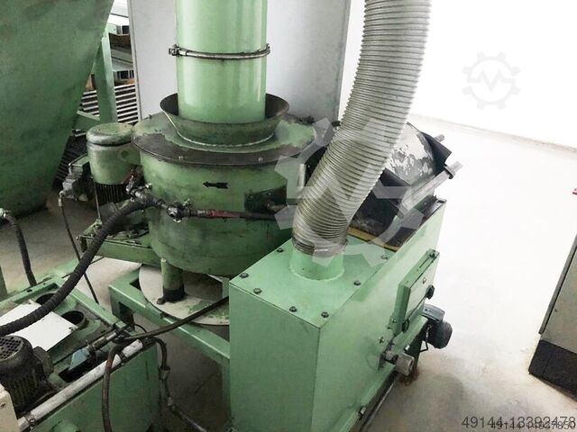 Chip recycling - complete system Steimel + ARP + DGS Komplettanlage für Späne