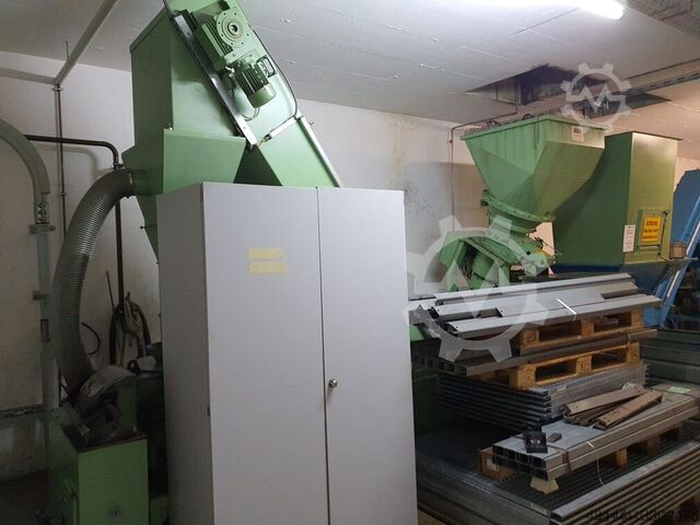 Chip recycling - complete system Steimel + ARP + DGS Komplettanlage für Späne
