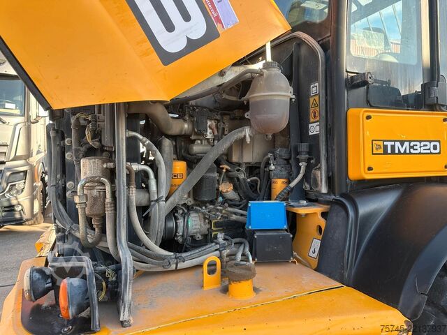 Wheel loader JCB TM 320 T4F * AGRI * Q-FIT * 40Km/h * VOLLGUMMI *