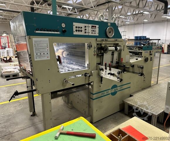 Hot foil stamping machine Gietz FSA 790 EFF