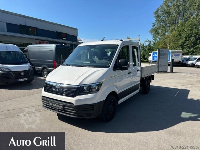 Pick-up van MAN TGE 3.140 Pritsche DOKA AHK3.0t Radio Klima