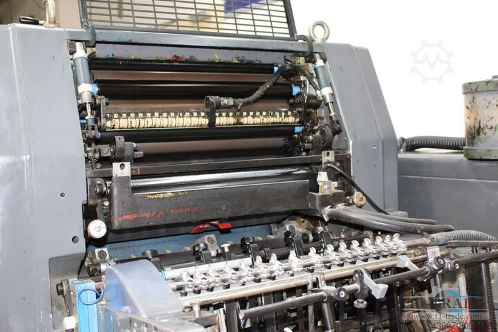 2 Farben Offsetdruckmaschine - 2 Color Offset Press Heidelberg GTOZP-52+ N+P