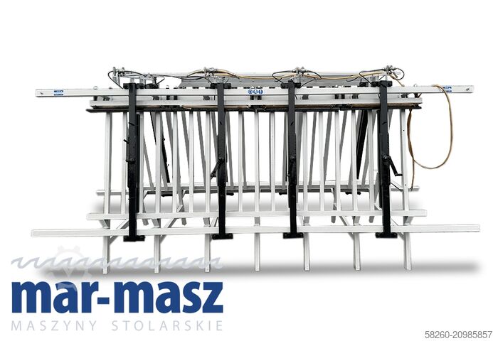 Double-sided trapezoidal pneumatic press Jak TECH-FA 