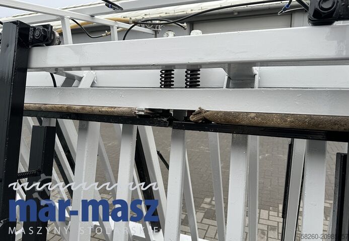 Double-sided trapezoidal pneumatic press Jak TECH-FA 