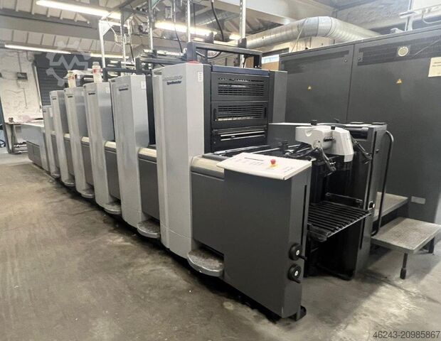 Offset printing press Heidelberg Speedmaster SX 52-5-H + LX