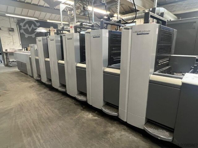 Offset printing press Heidelberg Speedmaster SX 52-5-H + LX