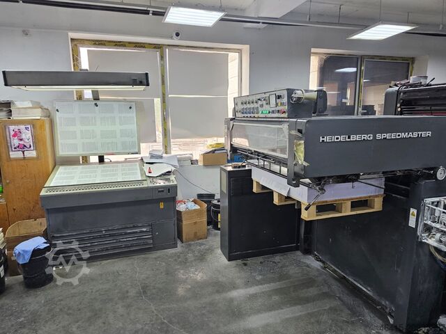 Offset printing press Heidelberg SM 102 FP