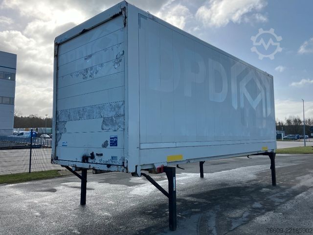 Swap body trailer KRONE Wechselbrücke Koffer