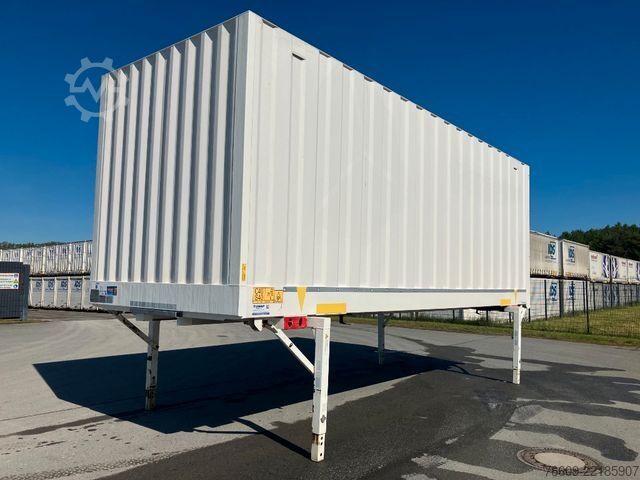 Swap body trailer KRONE Wechselbrücke Koffer