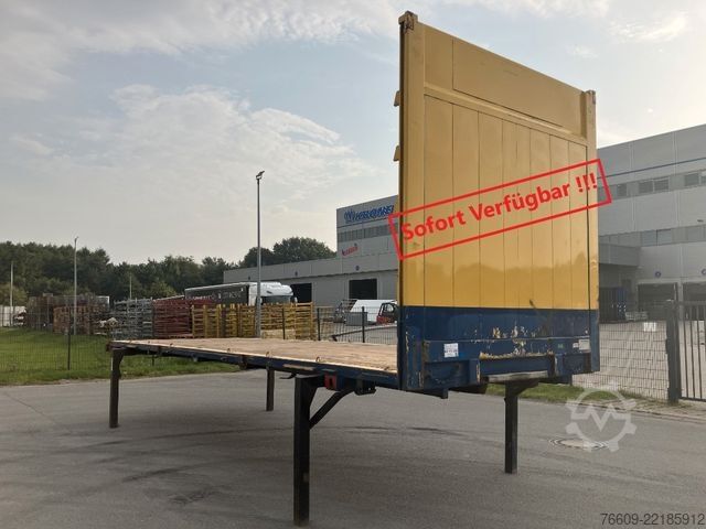 Swap body trailer KRONE Wechselbrücke Pritsche