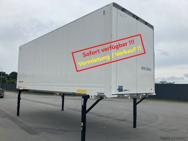 Swap body trailer KRONE Wechselbrücke Koffer